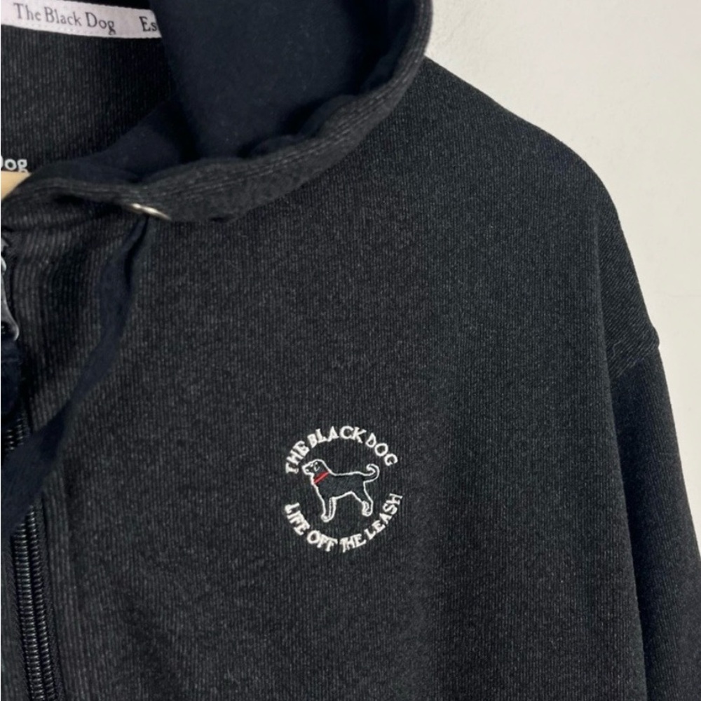 Black Half-Zip Pullover - image 2